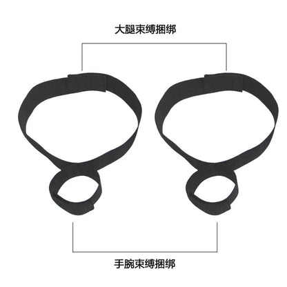 BDSM 4pcs Adult Sex Toys Games Handcuffs Bondage Gear Sex Toys For Women Couples Gags Blindfold Sexy Shop Exotic Accessories GOOD Vibrations