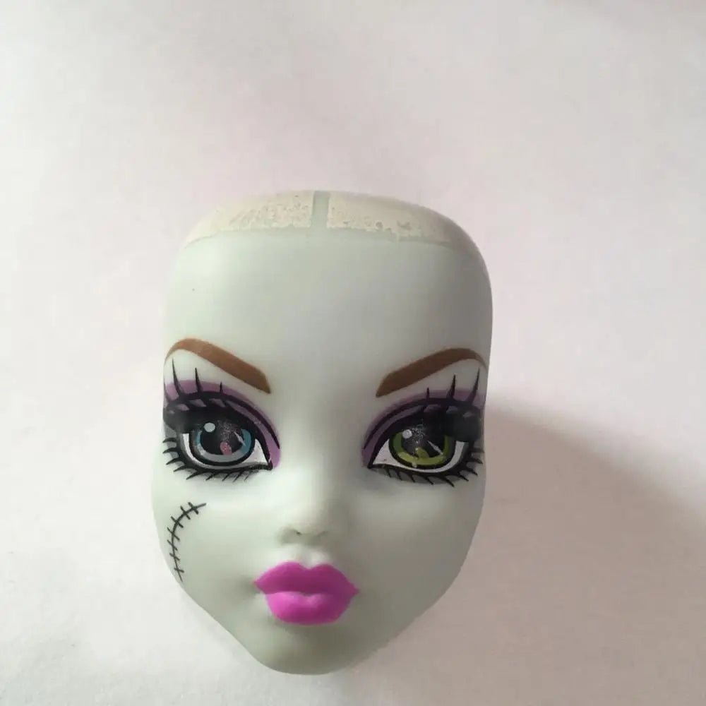 Monstering High Doll Toy Head No Hair Doll  Heads DIY Plants Hair Head Doll Bald Heads Original Rare Collection Head Toys Good Vibrations