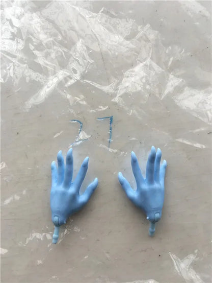 New Original Replacement Doll Hands Monstering High Doll Toy Parts Black Gray Yellow Blue Fishman Doll Hands DIY Toy Accessories Good Vibrations