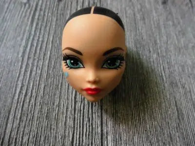 Monstering High Doll Toy Head No Hair Doll  Heads DIY Plants Hair Head Doll Bald Heads Original Rare Collection Head Toys Good Vibrations