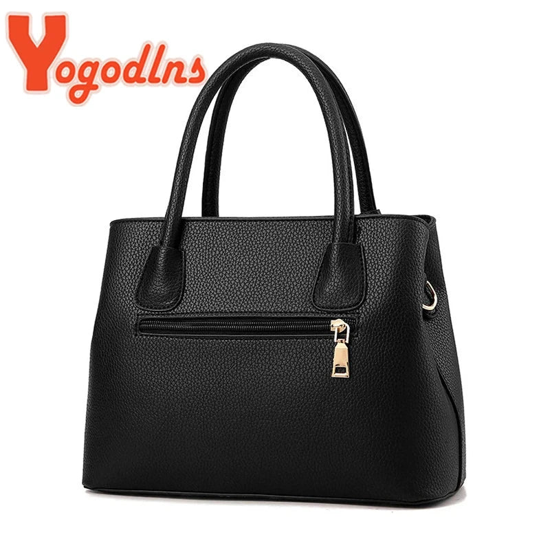 Famous Designer Brand Bags Women Leather Handbags New  Luxury Ladies Hand Bags Purse Fashion Shoulder Bags Good Vibrations