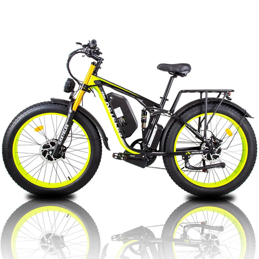 Hot Sale 26-Inch EU Stock MTB Electric Bike with Dual Motor 48V 23Ah Integrated Lithium Battery Rechargeable E-Bike Good Vibrations