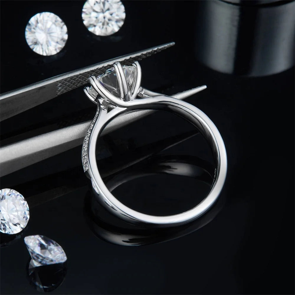 Diamond Rings Jewelry Women Wholesale Price Luxury Ring Bangle Jewelry Women Set Party Wedding Gift Classic Jewelry Good Vibrations