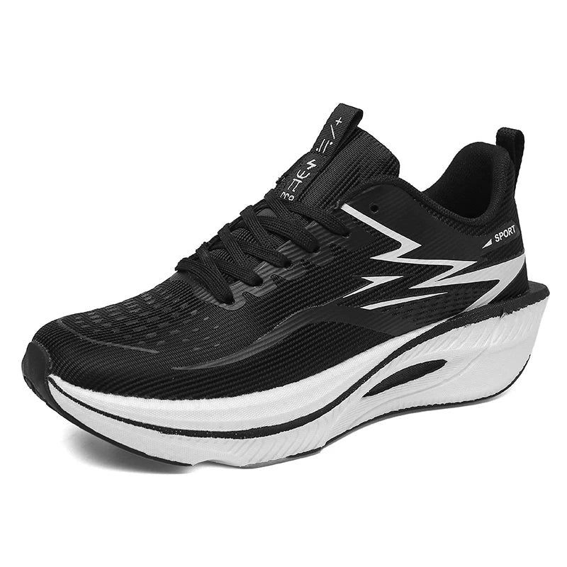 New Running Shoes Breathable and Cushioned Marathon Sports Shoes Lightweight and Non-slip Running and Fitness Shoes Good Vibrations