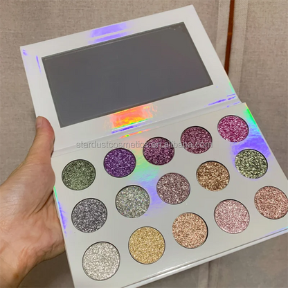 30 Color Paper Palette  Multichrome Duochrome Pressed Eyeshadow Shifting Single Duo Chrome Eye Shadow Diy Eyeshadow Palette Good Vibrations