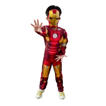 Hot Sale Muscle Children Halloween Costume Superhero Captainamerica Tv&movie Cosplay Costume Good Vibrations