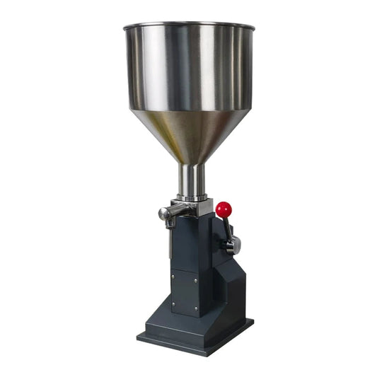 A03 Hand Operated Filling Machine Manual Cosmetic Paste Sausage Lip Gloss Cream Liquid Filling Supply Good Vibrations