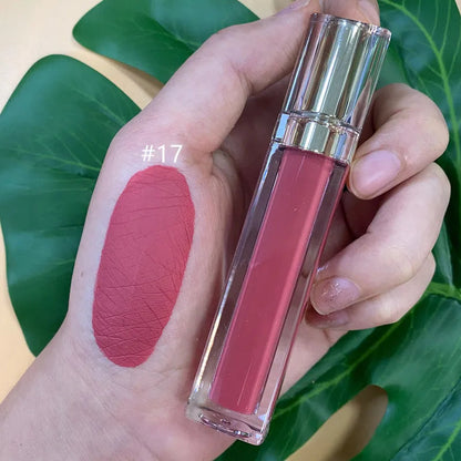 Hot Selling Liquid Matte Lipstick Private Label Waterproof Makeup Lip Gloss  Lipgloss for Women Good Vibrations