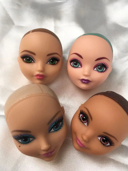 Monstering High Doll Toy Head No Hair Doll  Heads DIY Plants Hair Head Doll Bald Heads Original Rare Collection Head Toys Good Vibrations