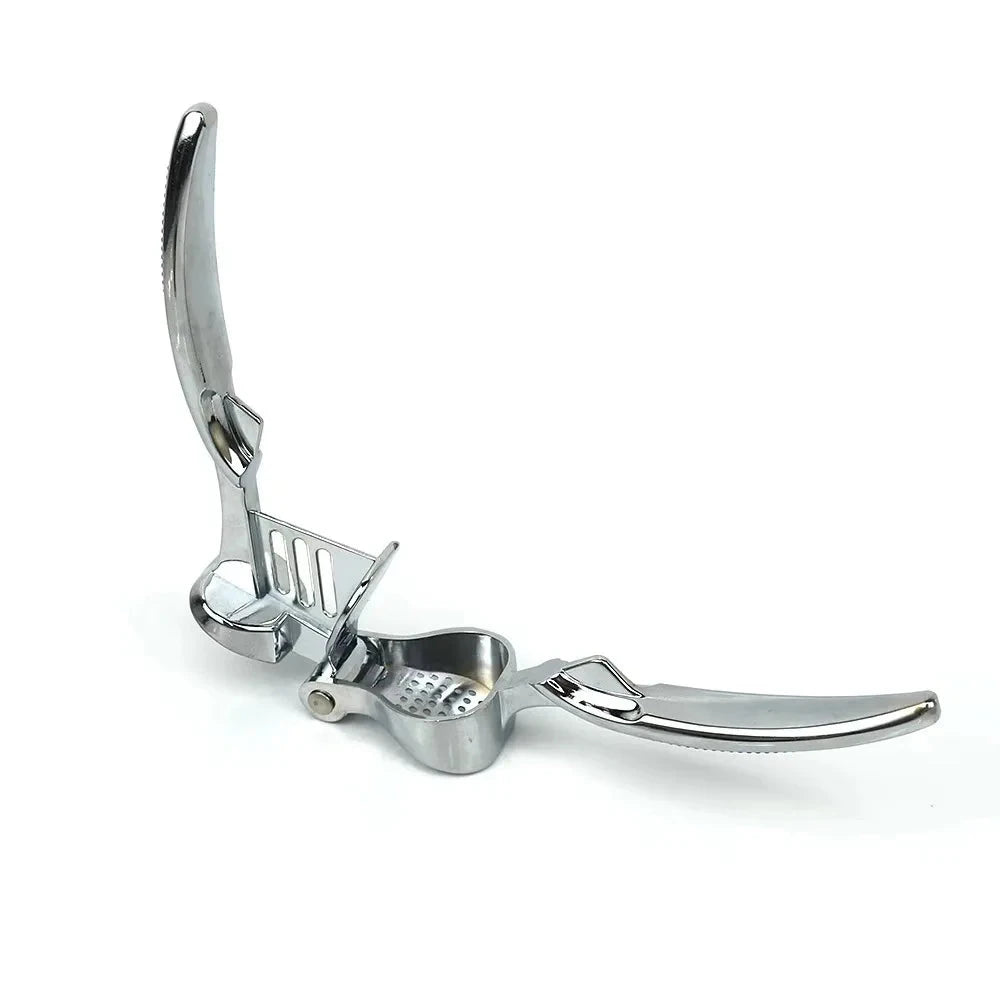 Zinc Alloy Garlic Press Chopper Crusher With Grip Handle Kitchen Gadgets Garlic Chopper Garlic Press Good Vibrations