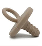 TYRY.HU Baby Newborn Soft Food Silicone Nipple Infant Safe Circle Type Nipples Toddler Pacifier Kids Teether Toy For Boy Girls Good Vibrations