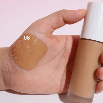 Cosmetics Vegan Make up Foundation High Quality for Black Women Dark Skin Full Coverage Liquid Foundation Private Label Good Vibrations
