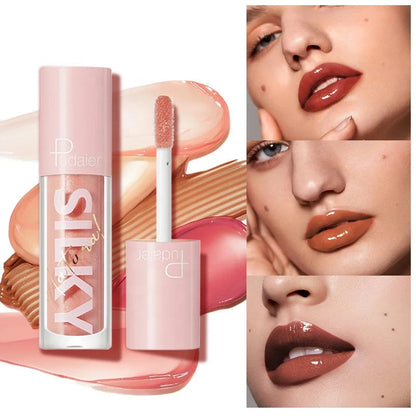 Wholesale Makeup 16 Colors Mirror Water Gloss Lip Gloss Moisturizing Lasting Vegan High Shine Lipgloss Private Label Cosmetics Good Vibrations