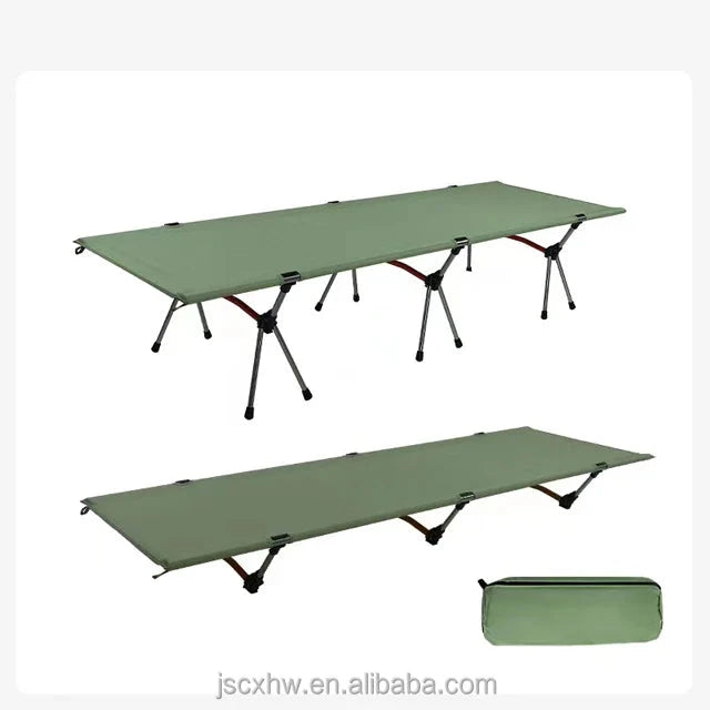 Original Ready to Ship Folding Camping/Office Break/Room Bed 1000D Oxford Fabric with 7075 Aluminum Tube LOW MOQ  Order Good Vibrations