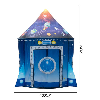 Kids Tent Space Play House Tent Ocean Ball Pool Portable Baby Toys Tent Play House For Kids Good Vibrations