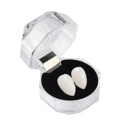 Adult Kids Halloween Party Costume Horrific Dress Vampire False Teeth Fangs Dentures Cosplay Photo Props Favors DIY Decorations Good Vibrations