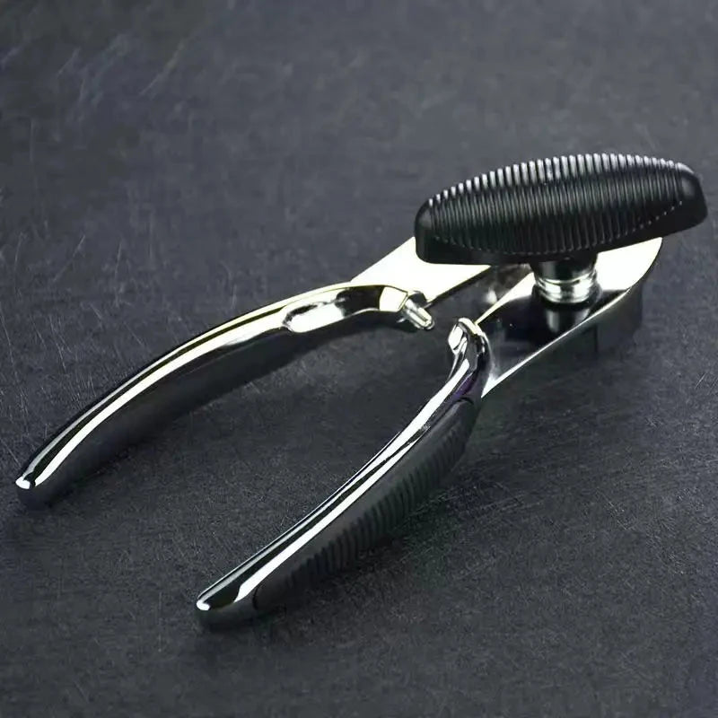 Home Product Manual Handheld Can Opener Anti-slip with Large Turn Knob Heavy Duty Bottle Openers Kitchen Gadgets Good Vibrations