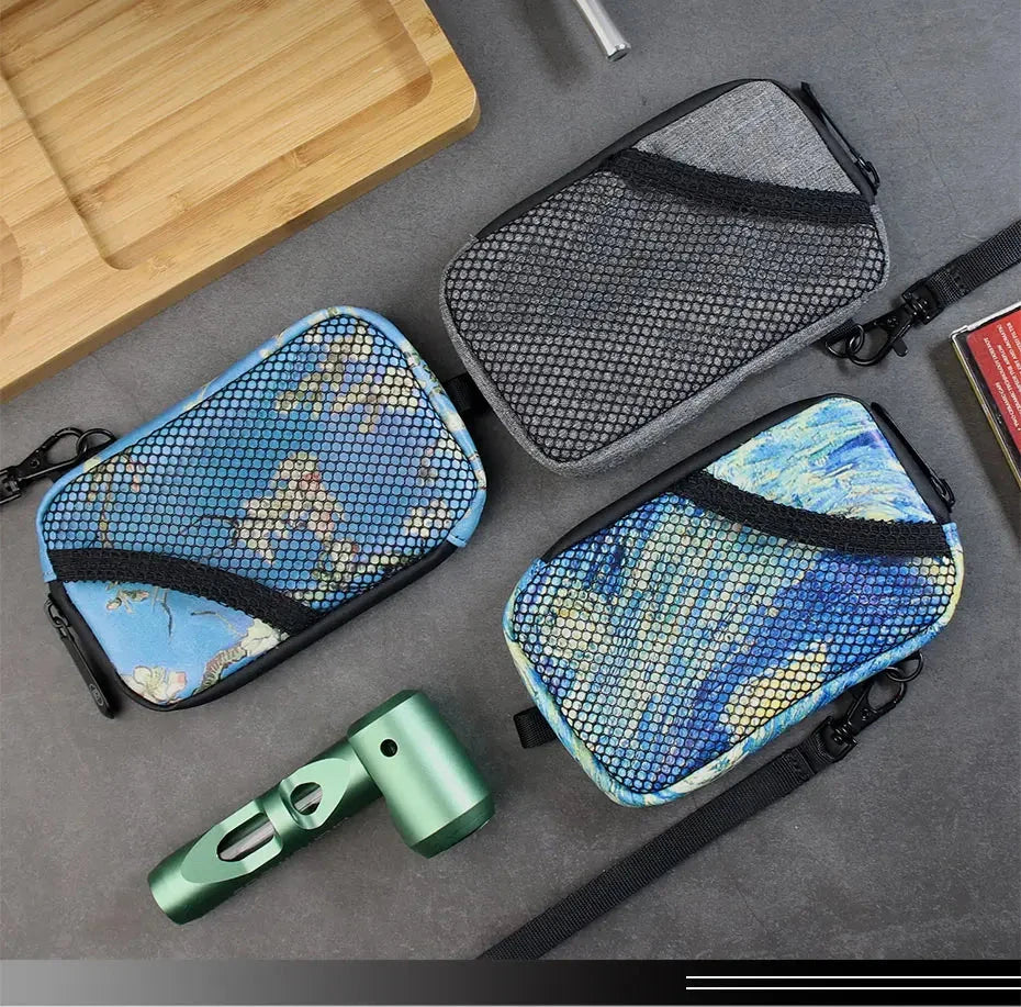 FIREDOG Smell Proof Carbon Lined Tobacco Bag For Cigarettes Herb Odor Container Case Storage Pouch Good Vibrations Adult Super Store