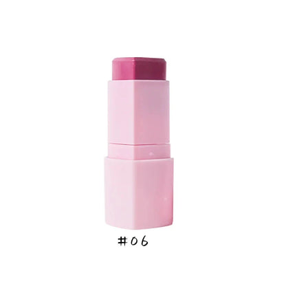 Custom LOGO hot sale heart-shaped rouge stick blush stick lipstick natural colour correction stick lipstick blusher Good Vibrations