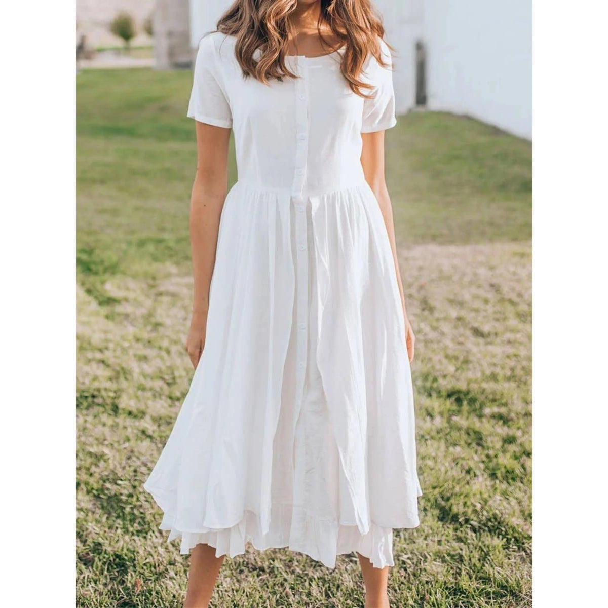 TD Modern Women Outfits Own Design 22 Style High Low Office Lady Gorgeous Drop Waist Knee-Length Dress for Day Club Picnic ODM Good Vibrations