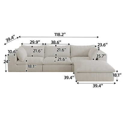 JIYI Modern High-Density Sponge Fabric Sofa Bed Boneless Compressed Vacuum Made in China Living Room Furniture Set Good Vibrations