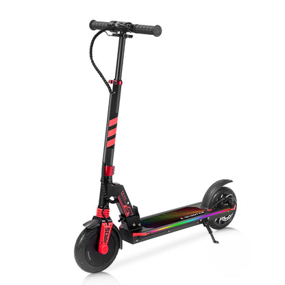 Battery Electric Bike Skateboard 180w 24v Kids City Electric Scooter for Teenagers With Led Light Good Vibrations