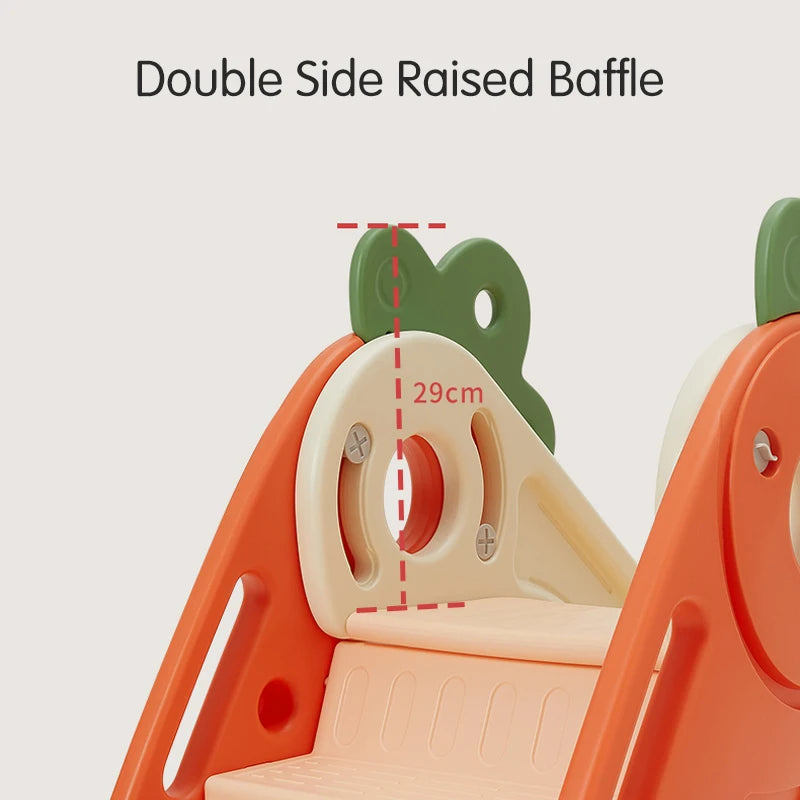 Feelbaby PE Material Indoor Playground Playhouse Foldable Mini Kids Slide Children's Toy Equipment for Garden Occasions Good Vibrations