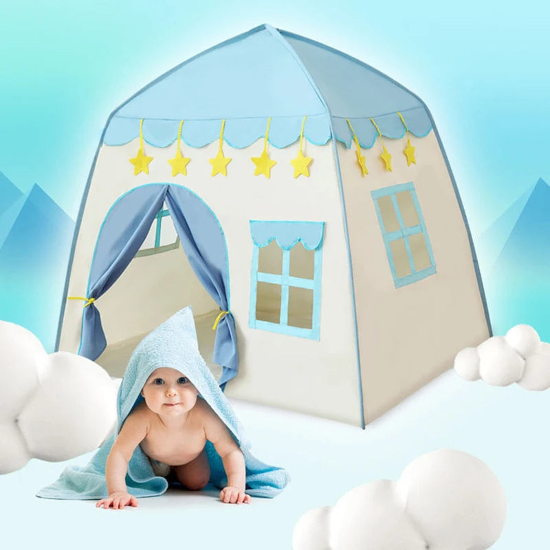 Kids Tent Space Play House Tent Ocean Ball Pool Portable Baby Toys Tent Play House For Kids Good Vibrations