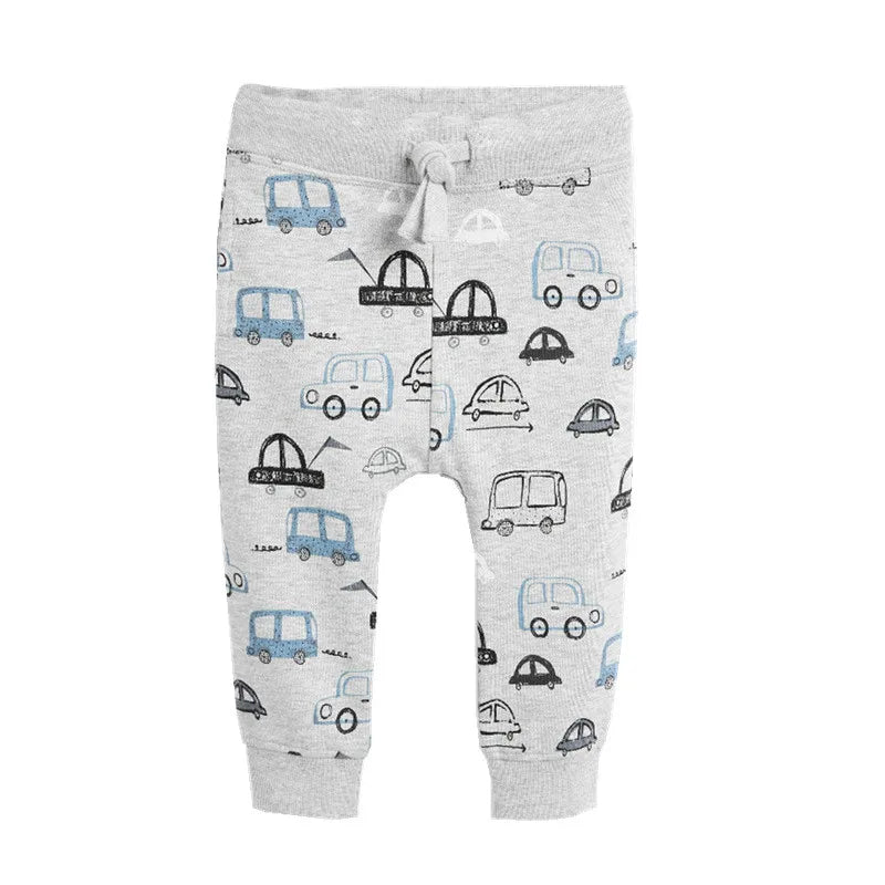 Jumping Meters Children Sweatpants Applique Cars Boys Trousers Pants Autumn Spring Baby Long Pants Fashion Boys Sport Clothing Good Vibrations