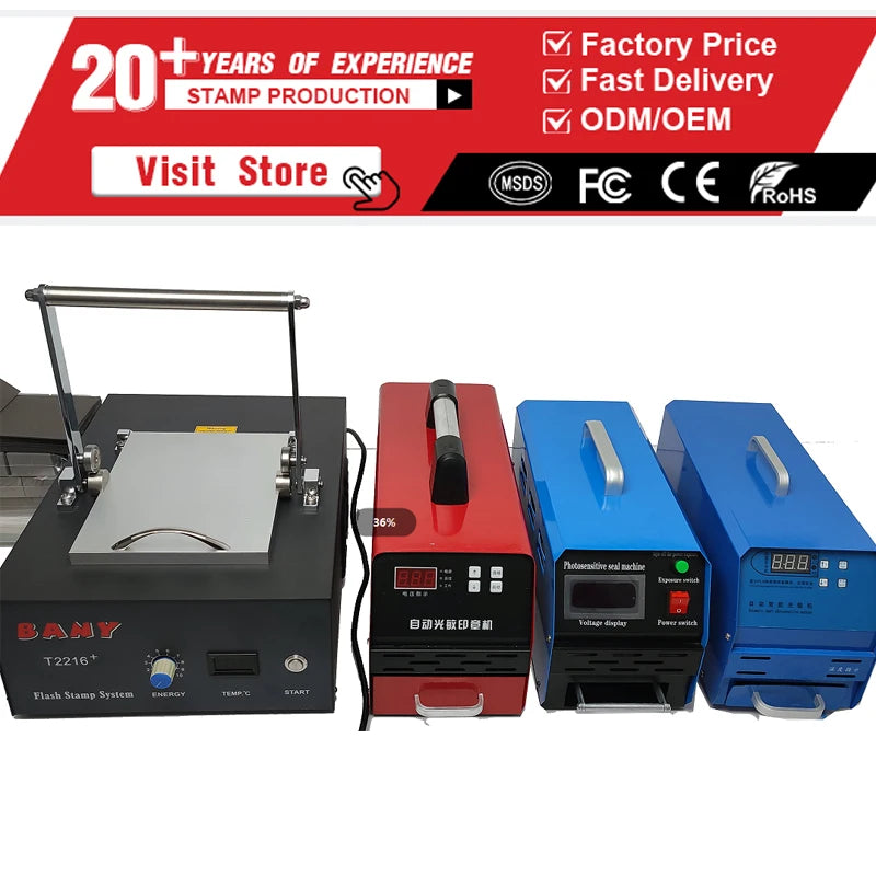 Automatic Flash Stamp Machine Photosensitive Flash Clothes Name Stamp Making Machine Rubber Flash Stamp Machine Good Vibrations