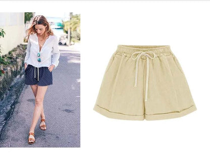 Crotchless Shorts wide-leg design for comfort and easy access