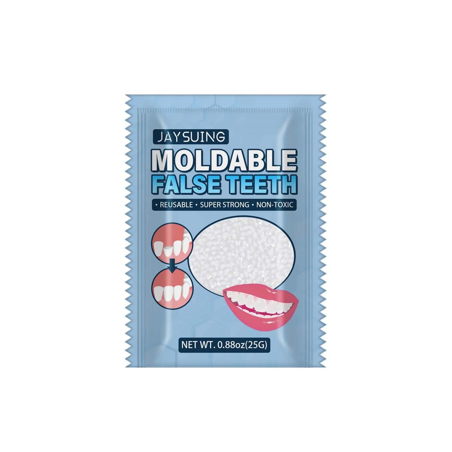 Jaysuing Solid Dental Glue Halloween Costume Party Vampire Dental Glue Prosthetic Dental Glue Hole Filling Good Vibrations