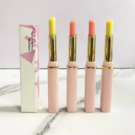 Private Label Lip Stick Custom Your Logo Lip Cosmetics With Fruit Flavor Moisture Lip Balm Good Vibrations