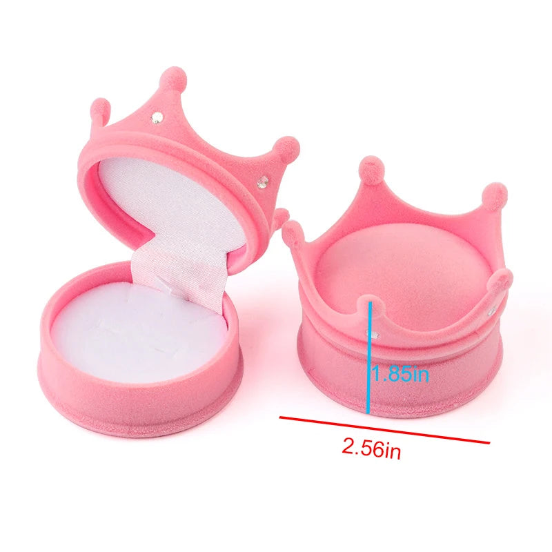 1 Piece Lovely Velvet Jewelry Box Container Wedding Ring Box for Earrings Necklace Bracelet Display Gift Box Holder 16 styles Good Vibrations