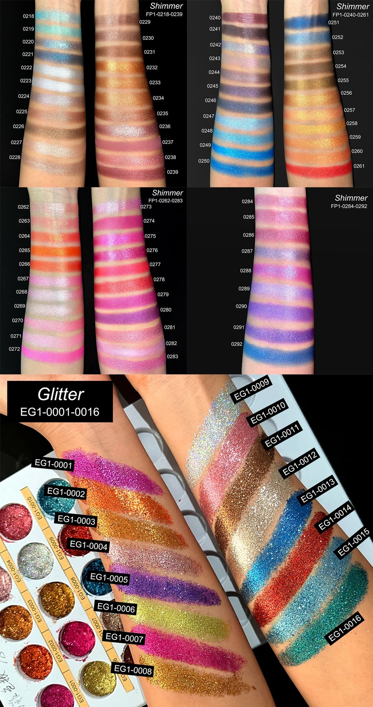 NEW Wholesale No logo High Pigment Vegan Cruelty Free Eye Shadow Palette Shimmer Matte Glitter Makeup Eyeshadow Palette Good Vibrations