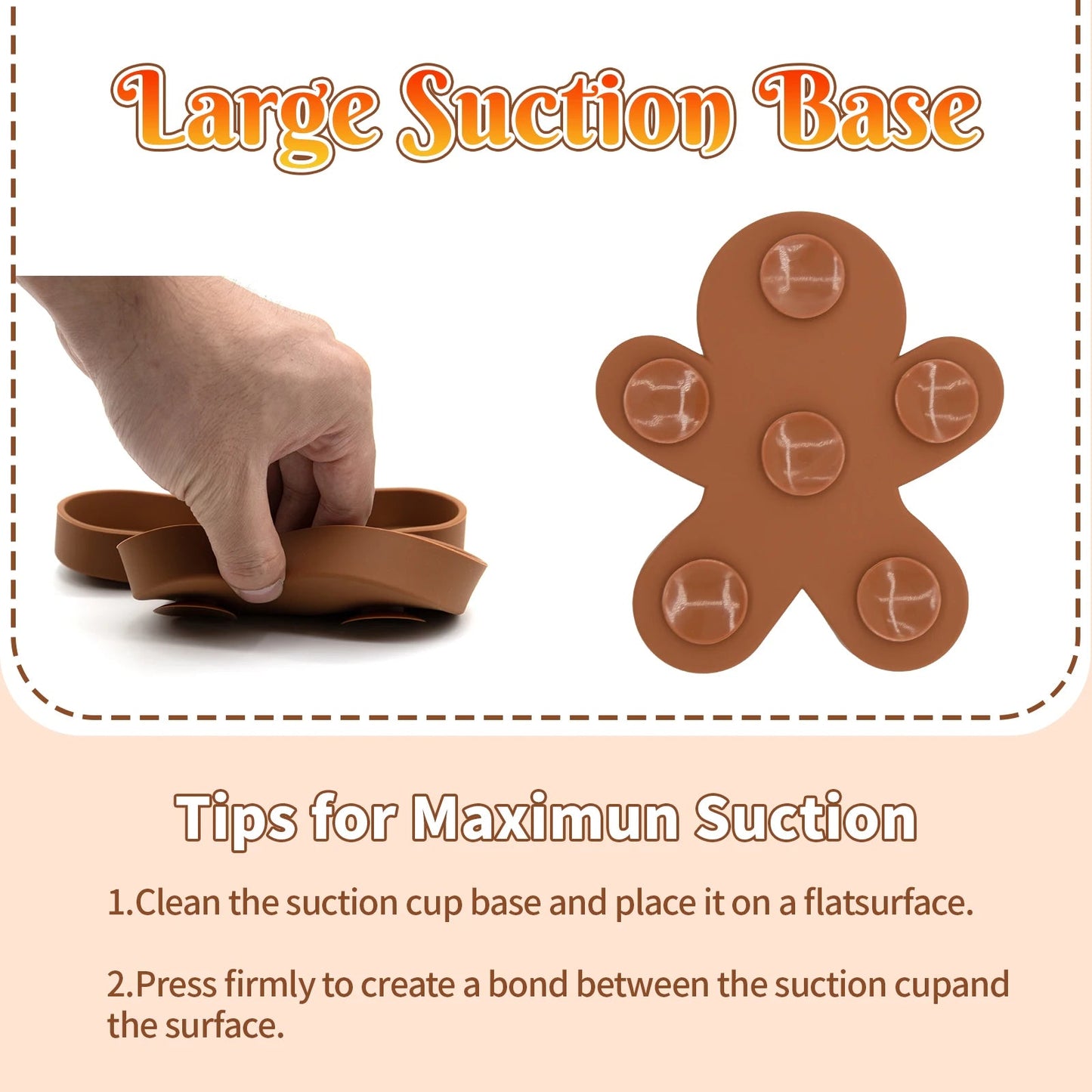 Custom Baby Bowl Tableware Set Silicone Straw Children's Dishes Kids Dinner Feeding Plate Gingerbread Man Food Plate Spoon Fork Good Vibrations