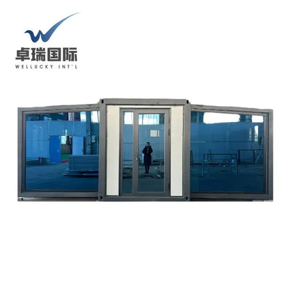 WELLUCKY Portable 20ft Tiny Prefab House China's Low-Cost Pre-Fabricated Shipping Container Home Steel Container House Good Vibrations