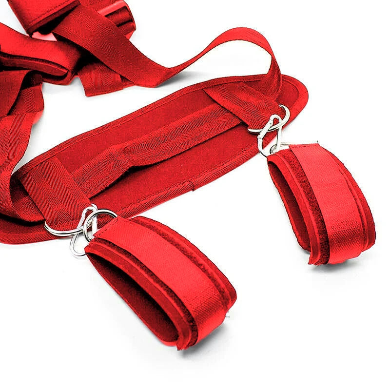 BDSM 4pcs Adult Sex Toys Games Handcuffs Bondage Gear Sex Toys For Women Couples Gags Blindfold Sexy Shop Exotic Accessories GOOD Vibrations