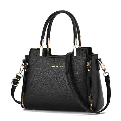 2024 New Crocodile Pattern Large Capacity Versatile Fashion Retro Simple Elegant Temperament Women's Shoulder Bag Good Vibrations