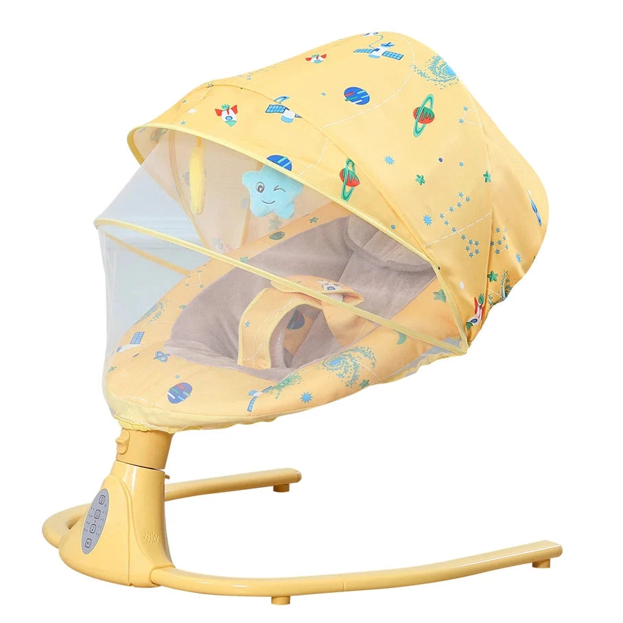 Factory Inventory or Customize Multi Functional Intelligent Electric Baby Smart Bed Kids' Cribs Child Cradle Swing Good Vibrations