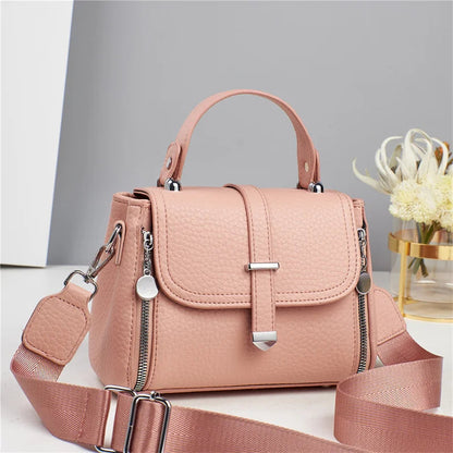 Shoulder Bag Messenger Women's Bag Shoulder Women's Crossbody Shoulder Bag Office Handbag for Ladies Good Vibrations