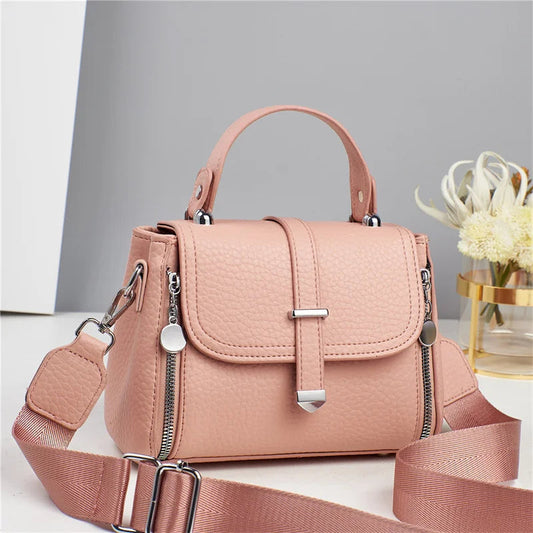 Shoulder Bag Messenger Women's Bag Shoulder Women's Crossbody Shoulder Bag Office Handbag for Ladies Good Vibrations