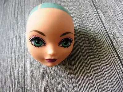 Monstering High Doll Toy Head No Hair Doll  Heads DIY Plants Hair Head Doll Bald Heads Original Rare Collection Head Toys Good Vibrations