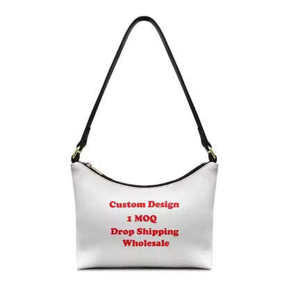 Wholesale High Quality Luxury Exquisite PU Women's Casual Shoulder Bag Custom Printed Underarm Bag Fashionable Lady Dropshipping Good Vibrations
