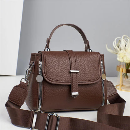 Shoulder Bag Messenger Women's Bag Shoulder Women's Crossbody Shoulder Bag Office Handbag for Ladies Good Vibrations