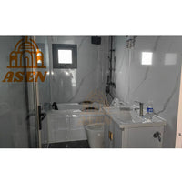 Luxury 40Ft 20Ft Prefab Villa 2-5 Bedrooms Expandable Container Home Portable Mobile Tiny House Made of Steel Good Vibrations