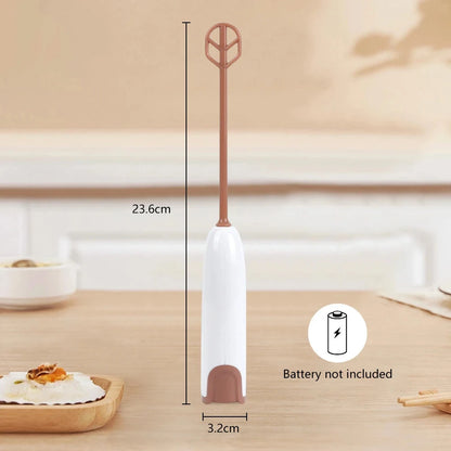 G26-0118 Online Shop Kitchen Gadgets 2023 Home Supplies 304 Stainless Steel Portable Mini Coffee Foamer Beater Milk Frother Good Vibrations