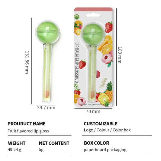 SENKA Wholesale Custom Shining Star Lollipop Moisturizing Repair Lip Gloss Lipstick Moisturizing Repair Lip Moisturizing Lip Oil Good Vibrations