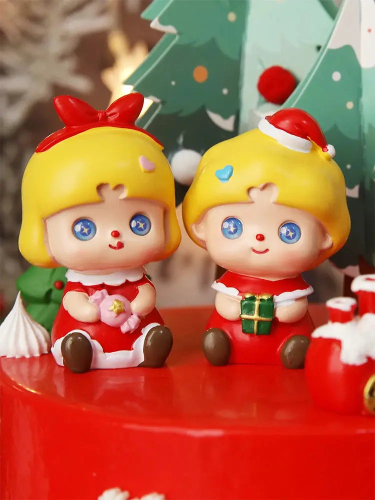 Christmas Cake Toppers Resin Santa Claus Cake Decor Xmas Tree Cupcake Dec Merry Christmas Decor For Home Happy new Year Gifts Good Vibrations