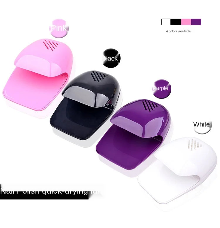 Mini Nail Dryer Touch Type Nail Polish Air Dryer Nail Polish Glue Fan USB Plug Good Vibrations